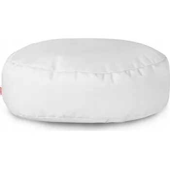 Taburet Bílá podnožka puf nylonová venkovní