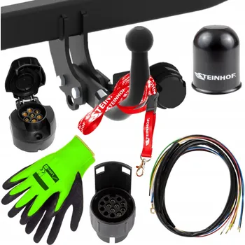 Tažné zařízení Nový tažný hák s kabeláží pro Hyundai Accent MC Sedan 4D 06-10, 7-pinový