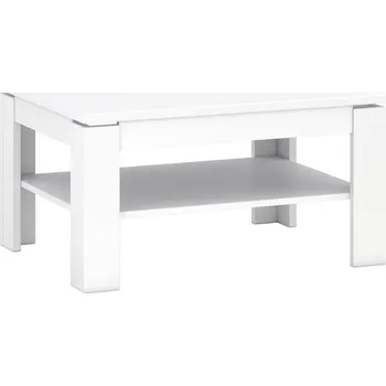 Konferenční stolek Konferenční Stolek Hill 81cm Bílý Lesk