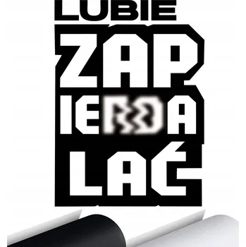 Samolepicí dekorace na vozidlo NÁLEPKA na auto LUBÍM JEZDIT RYCHLE - Rychlá Jízda 15x11 cm