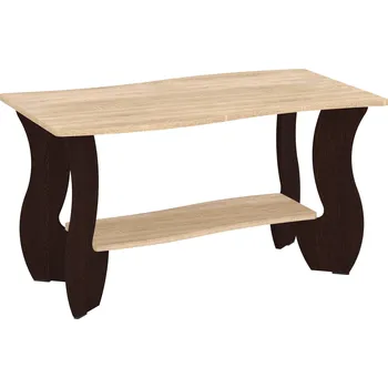 Konferenční stolek Slevadoma Konferenční stolek GRANAT Barva: wenge + dub sonoma