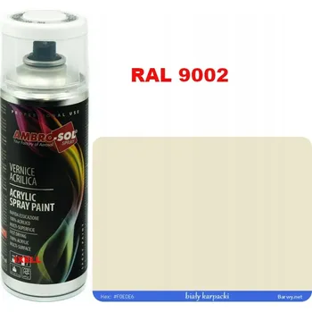 Barva ve spreji SPREJ BÍLÝ LAK RAL 9002 LESK AMBROSOL 1233