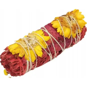 Vonná tyčinka Přírodní vykuřovadlo Bílá Šalvěj ve svazku - Intenzivní Láska