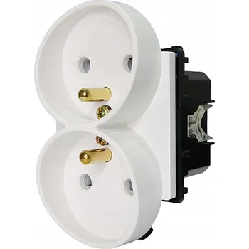 Elektrická zásuvka LED-ONE nástěnná Elektrická Zásuvka bílá