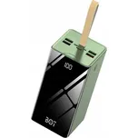 BOT Powerbank s velkou kapacitou P5 50000mAh zelený