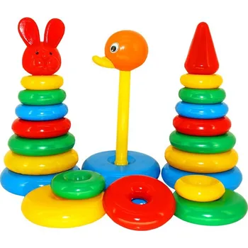 Hračka pro nejmenší 9 Ele Pyramida Skládačka Pyramida 5029