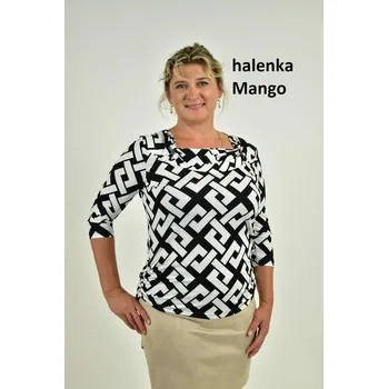 Dámská halenka Halenka 3/4 rukáv Mango , Kepa Style velikost: 40