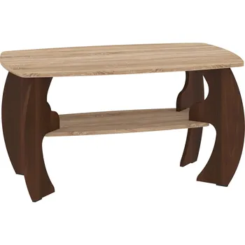 Konferenční stolek Slevadoma Konferenční stolek MALVA Barva: ořech - tmavý + dub sonoma