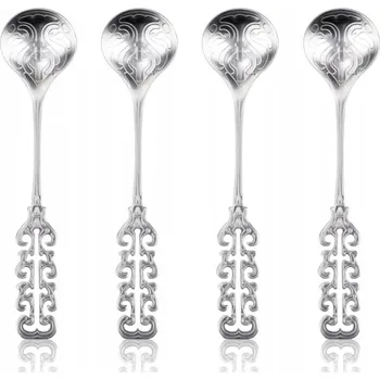 Příbor 4 kusů Dekorativní lžička na kávu