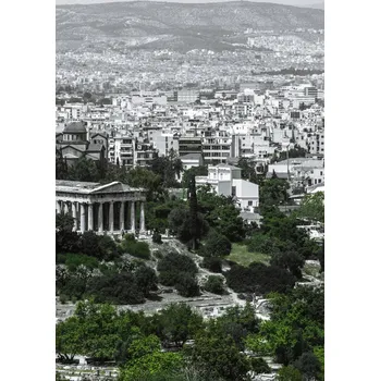 Obraz Plakát Pohled na chrám Hefaista bez rámu 21 x 29,7 cm