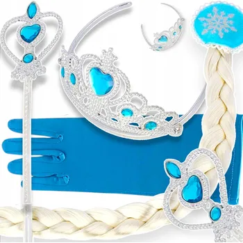 Karnevalový kostým Kostým Elsa Ledové Království Toys univerzální velikost