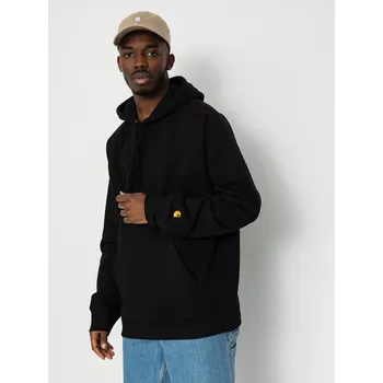 Pánská mikina Carhartt WIP Chase HD (black/gold) XXL, černá