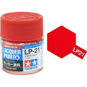 Tamiya Lacquer LP-21 Italian Red/Italská červená 10ml