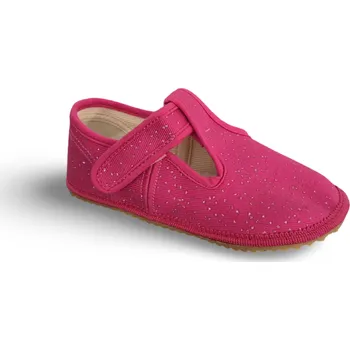 Chlapecké bačkory Beda barefoot přezůvky Pink Shine Velikost: EU 23