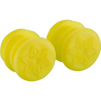 grip zátka do řidítek Supacaz Endz žlutá