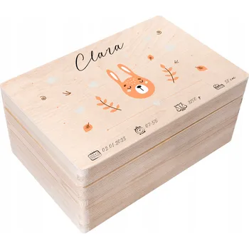 Obraz Krabička vzpomínek pro dítě, dárek k narození, křtu, k vysvědčení 30x20x14