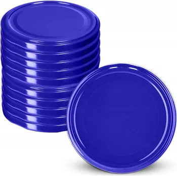 Sklenice ŠROUBOVACÍ VÍČKA NA SKLENICE VÍČKA FI66 ŠROUBOVACÍ VÍČKO 4 ZÁMKY SKLENICE 10 Ks