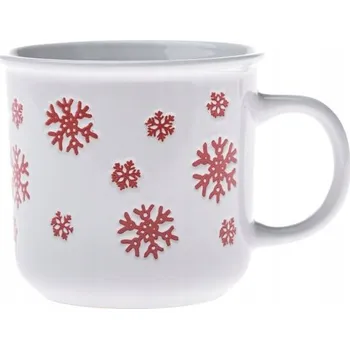 Hrnek Dakls Sněhové Vločky keramický 460 ml
