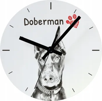 Hodiny Nástěnné hodiny Art-Dog bílé 20 cm