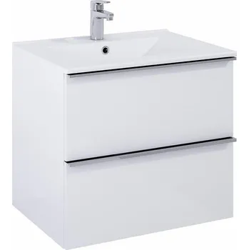 Koupelnový nábytek Skrinka s umyvadlem Merkado 60 2S bila