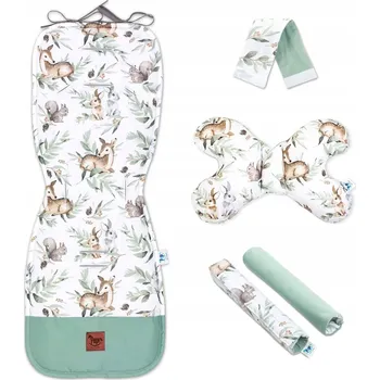 Vložka do kočárku Pepi, zelená barva