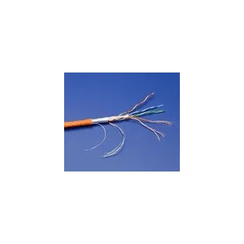 Počítač Goobay Kabel FTP kulatý, kat. 5e, 100m, lanko, oranžový (93268)