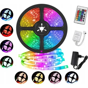 LED páska LED páska SMD 5050 7.2W/1mb 12V barevná RGB 5mb