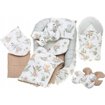 Zavinovačka Hnízdečko pro miminko Babymam 7 dílné sady bavlna