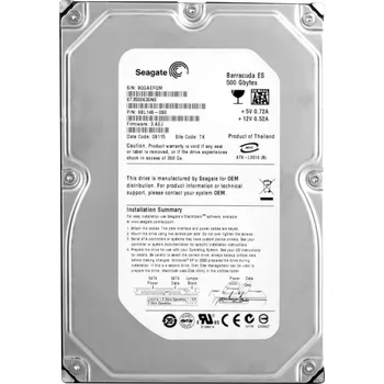 Interní pevný disk Pevný disk Seagate Barracuda ES ST3500630NS 500GB SATA 3,5"