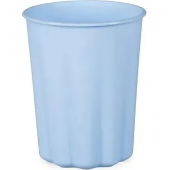 PartyDeco Plastové kelímky světle modré 220 ml 4 ks