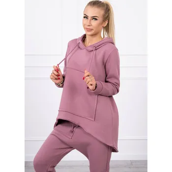 Set Baggy mikina a kalhoty v růžové - K-Fashion, UNI i519_17849-U