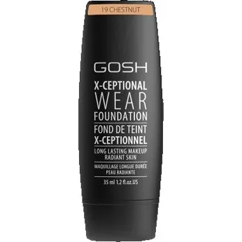 Make-up GOSH COPENHAGEN X-ceptional Wear Make-up tekutý make-up - 19 Chestnut 35 ml