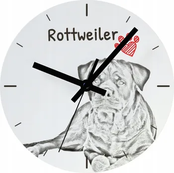 Hodiny Nástěnné hodiny Art-Dog bílé 20 cm