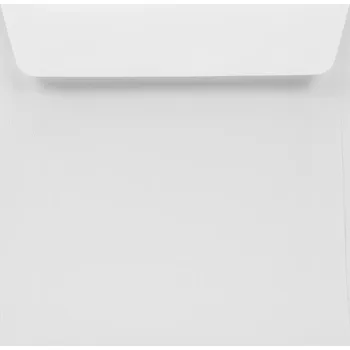 Obálka Kvadratické obálky 17 cm Lessebo bílé – 50 Ks.