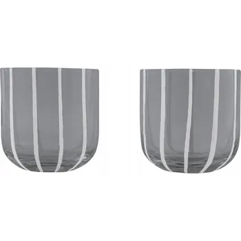 Sklenice SKLENICE NA NÁPOJE RUČNĚ VYROBENÉ SKLO SADA 2 KS OYOY