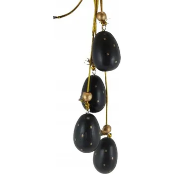 Velikonoční dekorace Velikonoční závěs z dřeva - vajíčko