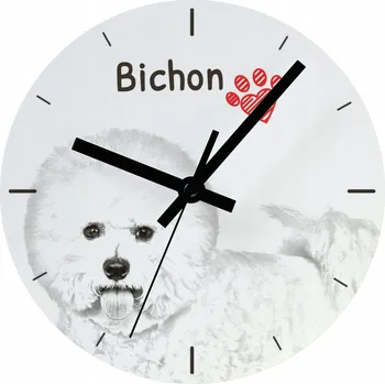 Hodiny Nástěnné hodiny Art-Dog bílé 20 cm