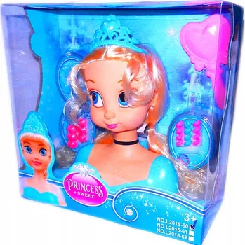 Panenka Panenka pro STYLIZACI hlava pro ČESÁNÍ kadeřník stylizace