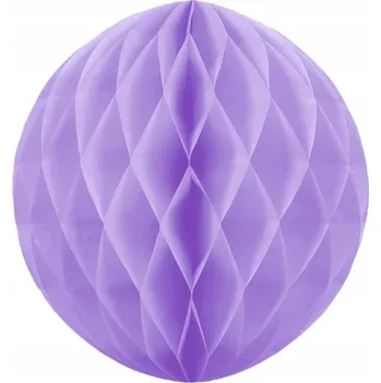 Obraz Papírová koule Honeycomb fialová 20 cm