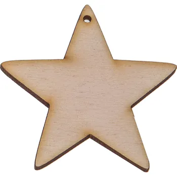 Obraz DEKORACE PRO SCRAPBOOKING HVĚZDIČKY hvězdička 3x3cm dřevěné překližka