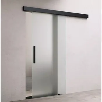 Interiérové dveře Amalfi Satinato Nano skleněné posuvné dveře 1025 x 2050 mm