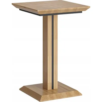 Konferenční stolek Konferenční stolek Deerhorn čtvercový 50 x 50 x 75,5 cm černý