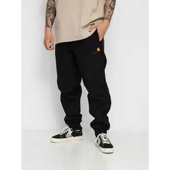 Pánské kalhoty Carhartt WIP American Script Jogging (black) XXL, černá