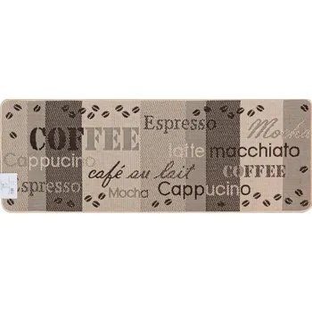 Koberec CHX Předložka do kuchyně Leon 19052 19 hnědá BARVA: Hnědá, ROZMĚR: 67x180 cm