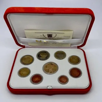 Sada zlaté mince a oběžných mincí Vatikán 2016 - Proof