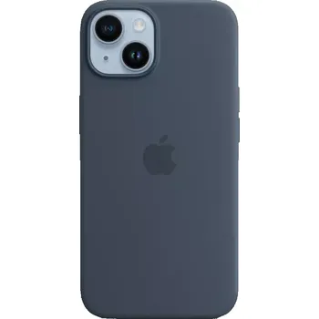 iPhone 14 Silicone Case with MagSafe - Storm Blue