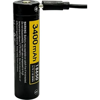 Svítilna Speras dobíjecí lithiová svítilna RC34 18650 3400mAh