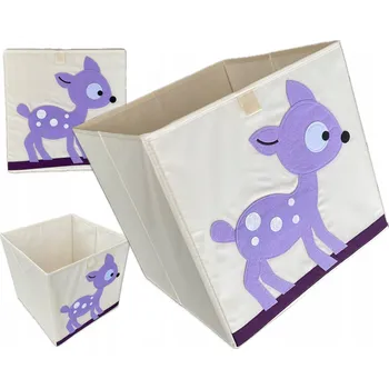 Úložný box KONTEJNER KOŠ NA HRAČKY KRABIČKA ORGANIZÉR OLDMAN jelínek 33 x 33 cm