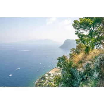 Obraz Plakát Capri bez rámu 30 x 20 cm