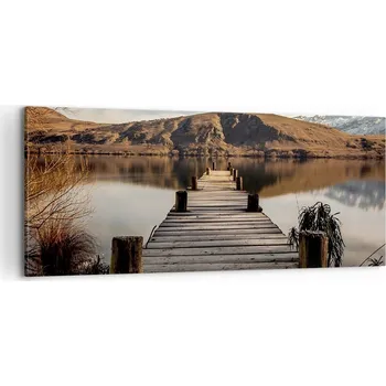 Obraz Foto obraz na plátně 100x40 krajina obývací pokoj ložnice na zeď velký